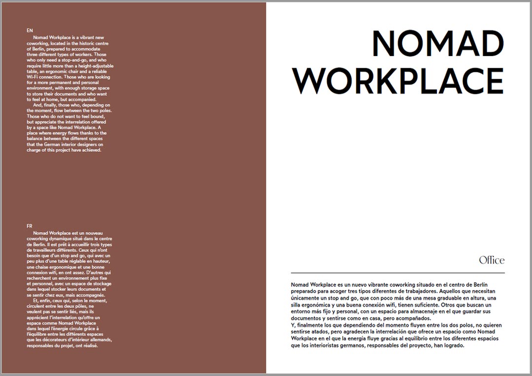 Copy catálogo Issue 01 Ofitres - Nomad Workplace